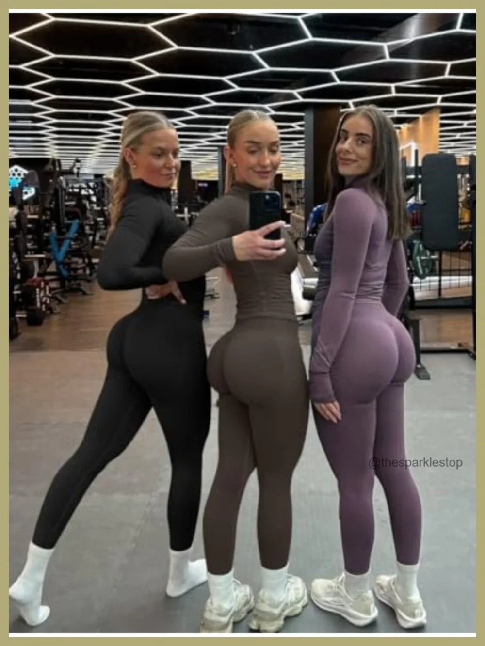 Women's Seamless Scrunch Leggings Tummy Control High Waisted Squat Proof Yoga